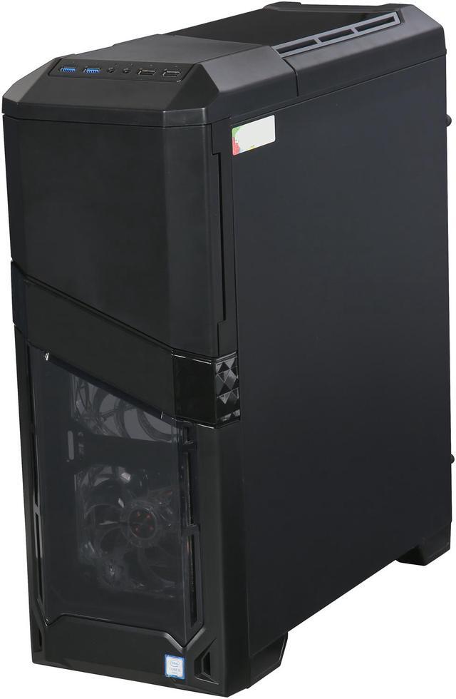 Alt view image 3 of 9 - CyberpowerPC Desktop PC Gamer Xtreme S156T Intel Core i5-7400 8GB DDR4 1TB HDD GeForce GTX 1060 Windows 10 Home 64-Bit