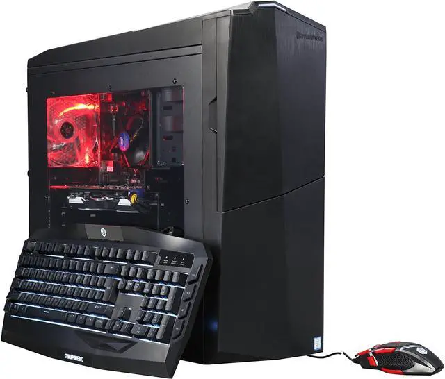 Main image of CyberpowerPC Desktop Computer Gamer Xtreme S256T Intel Core i7-7700 8GB DDR4 1TB HDD GeForce GTX 1070 Windows 10 Home 64-Bit