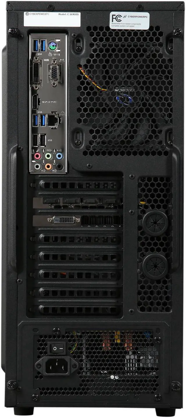 Alt view image 8 of 9 - CyberpowerPC Desktop Computer Zeus Evo Thunder S55TLQ Intel Core i7 7th Gen 7700K (4.20 GHz) 16 GB DDR4 2 TB HDD 120 GB SSD NVIDIA GeForce GTX 1070 Windows 10 Home 64-Bit