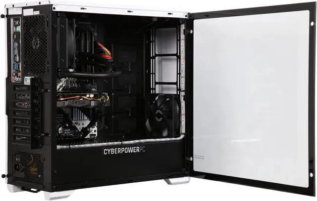 Alt view image 5 of 10 - CyberpowerPC Desktop Computer GM2006LQ AMD Ryzen 7 1800X 16GB DDR4 3TB HDD 480GB SSD GeForce GTX 1080 Windows 10 Home 64-Bit