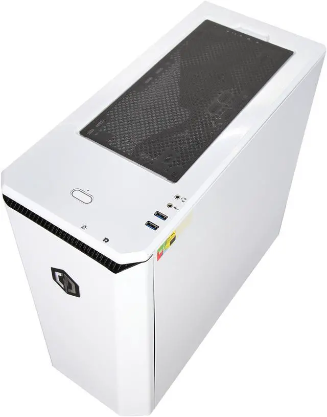 Alt view image 8 of 10 - CyberpowerPC Desktop Computer GM2006LQ AMD Ryzen 7 1800X 16GB DDR4 3TB HDD 480GB SSD GeForce GTX 1080 Windows 10 Home 64-Bit