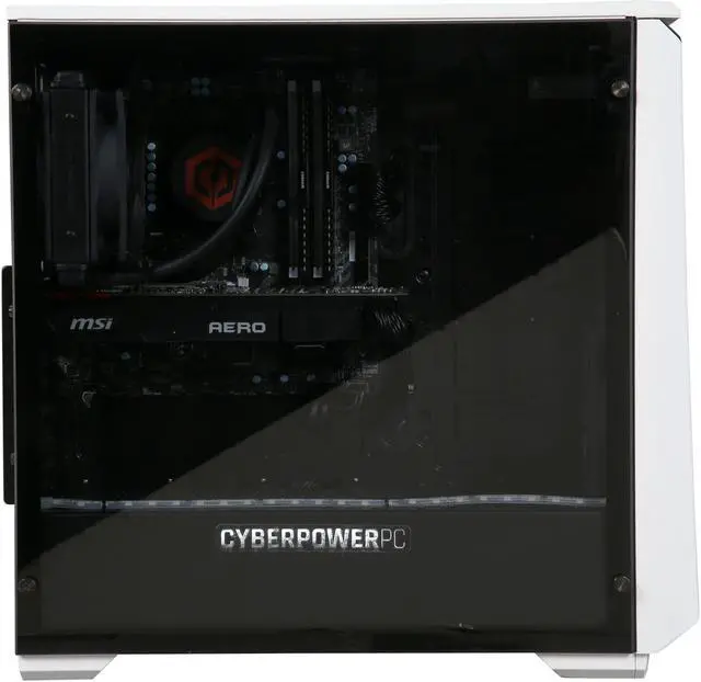 Alt view image 4 of 10 - CyberpowerPC Desktop Computer Gamer Panzer VR 2250 AMD Ryzen 5 1500X 8GB DDR4 1TB HDD 120GB SSD GeForce GTX 1070 Windows 10 Home 64-Bit