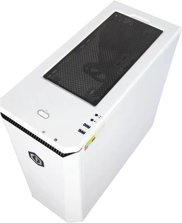 Alt view image 8 of 10 - CyberpowerPC Desktop Computer Gamer Panzer VR 2250 AMD Ryzen 5 1500X 8GB DDR4 1TB HDD 120GB SSD GeForce GTX 1070 Windows 10 Home 64-Bit