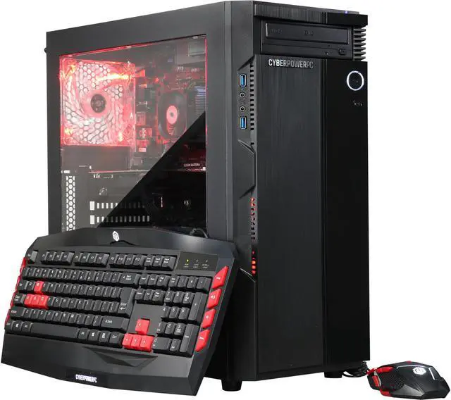 CyberpowerPC Battlebox Essential Desktop Computer Gamer Master