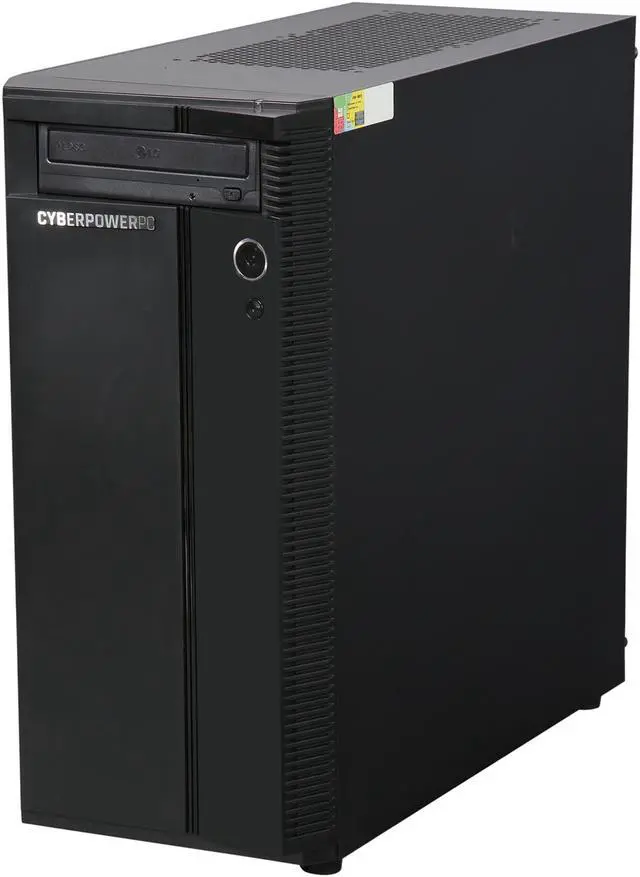 Alt view image 3 of 9 - CyberpowerPC Desktop Computer Gamer Master 2009 AMD Ryzen 5 1400 8GB DDR4 1TB HDD GeForce GTX 1050 Windows 10 Home 64-Bit
