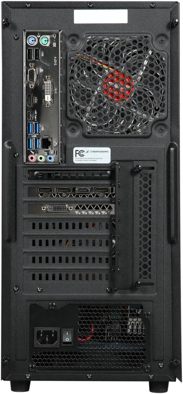 Alt view image 8 of 9 - CyberpowerPC Desktop Computer Gamer Master 2011 AMD Ryzen 5 1400 8GB DDR4 1TB HDD GeForce GTX 1070 Windows 10 Home 64-Bit