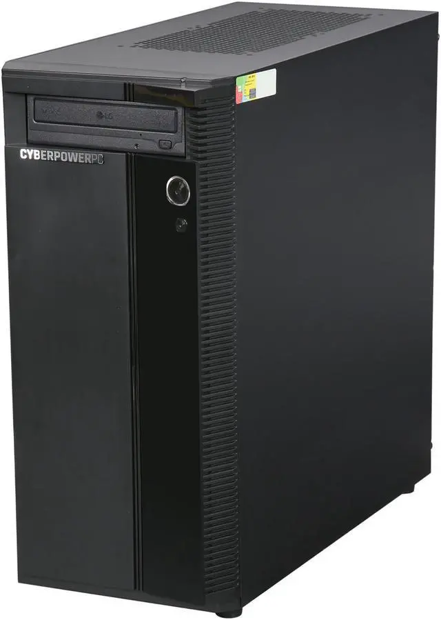 Alt view image 3 of 9 - CyberpowerPC Desktop Computer Gamer Master 2015 AMD Ryzen 5 1400 8GB DDR4 1TB HDD 120GB SSD AMD Radeon RX 580 Windows 10 Home 64-Bit