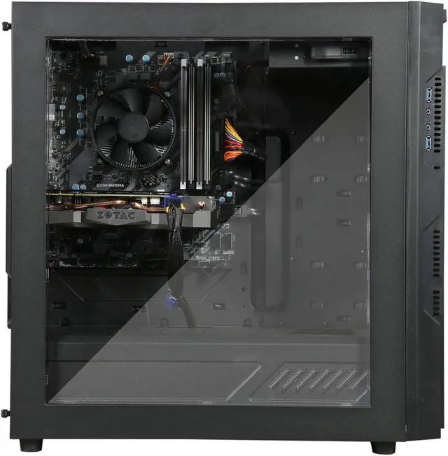 Alt view image 4 of 9 - CyberpowerPC Desktop Computer Gamer Xtreme S780 Intel Core i7 7th Gen 7700 (3.6 GHz) 16 GB DDR4 2 TB HDD 16 GB Optane Memory NVIDIA GeForce GTX 1080 Windows 10 Home 64-Bit