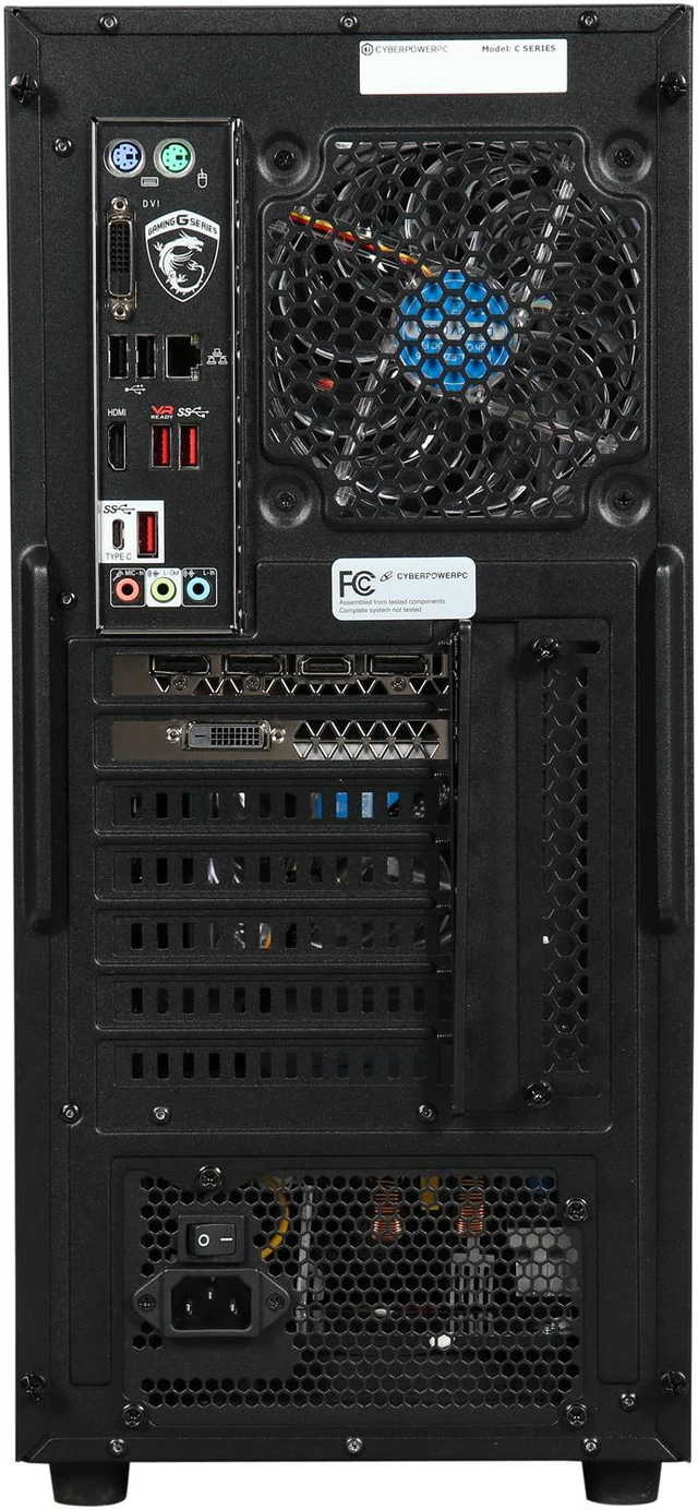 Alt view image 5 of 9 - CyberpowerPC Desktop Computer Gamer Xtreme S770 Intel Core i7 7th Gen 7700 (3.6 GHz) 16 GB DDR4 1 TB HDD 16 GB Optane Memory NVIDIA GeForce GTX 1070 Windows 10 Home 64-Bit