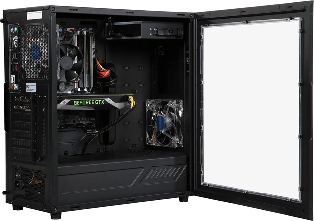Alt view image 6 of 9 - CyberpowerPC Desktop Computer Gamer Xtreme S770 Intel Core i7 7th Gen 7700 (3.6 GHz) 16 GB DDR4 1 TB HDD 16 GB Optane Memory NVIDIA GeForce GTX 1070 Windows 10 Home 64-Bit