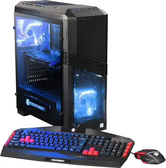 Main image of CyberpowerPC Desktop Computer Gamer Xtreme S580 Intel Core i5-7600 8GB DDR4 1TB HDD 16 GB Optane Memory GeForce GTX 1080 Windows 10 Home 64-Bit