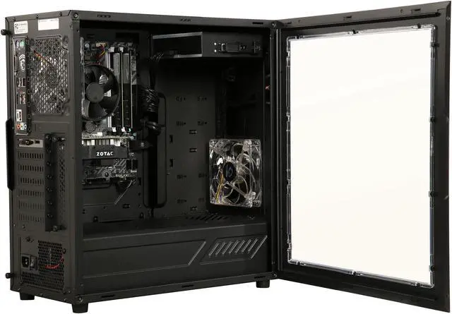 Alt view image 5 of 9 - CyberpowerPC Desktop Computer Gamer Xtreme S750 Intel Core i7-7700 8GB DDR4 1TB HDD 16 GB Optane Memory GeForce GTX 1050 Ti Windows 10 Home 64-Bit