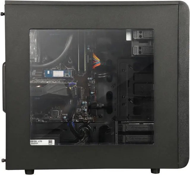 Alt view image 4 of 9 - CyberpowerPC Desktop Computer Zeus Evo Thunder S75 Intel Core i7-7700K 16GB DDR4 2TB HDD 16 GB Optane Memory GeForce GTX 1070 Windows 10 Home 64-Bit