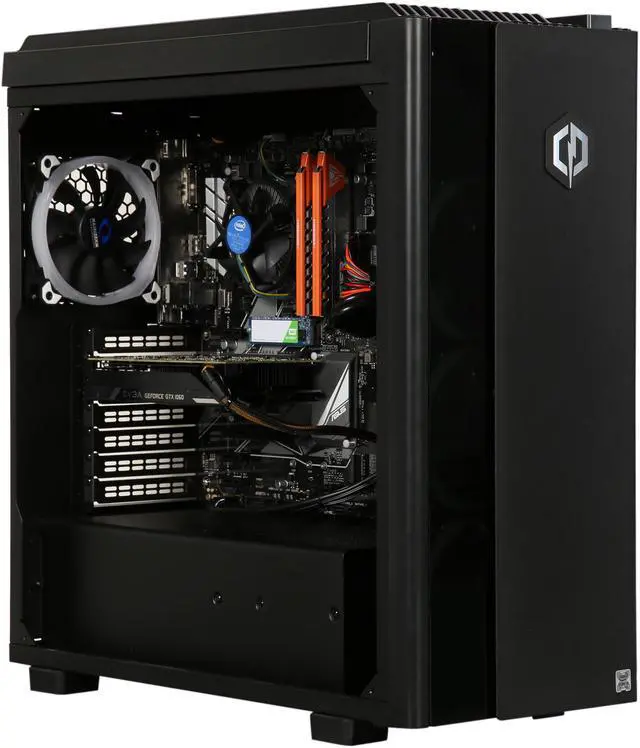 Alt view image 8 of 10 - CyberpowerPC Battlebox Essential Desktop Computer Gamer Panzer VR 2255 Intel Core i5-8400 8GB DDR4 1TB HDD 120GB SSD GeForce GTX 1060 Windows 10 Home 64-Bit