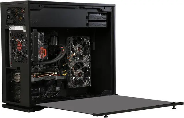 Alt view image 5 of 10 - CyberpowerPC Desktop Computer Gamer Xtreme 1535 Intel Core i7-7800X 16GB DDR4 4TB HDD 512 GB M.2 NVMe SSD GeForce GTX 1080 Windows 10 Home 64-Bit