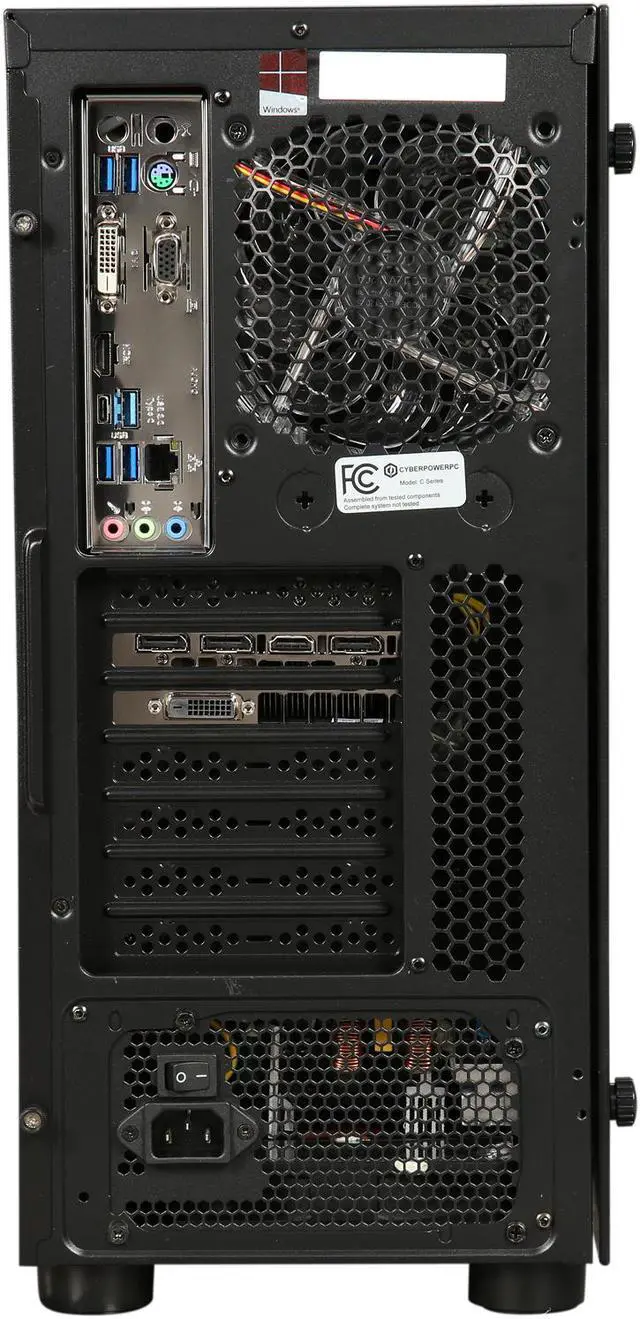 Alt view image 10 of 10 - CyberpowerPC Desktop Computer Gamer Xtreme C287 Intel Core i7-8700K 16GB DDR4 1TB HDD 240GB SSD GeForce GTX 1070 Windows 10 Home 64-Bit