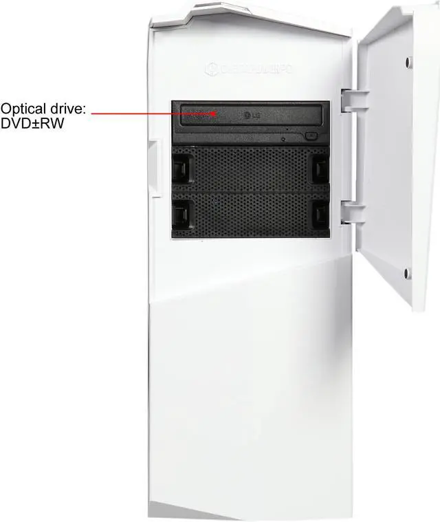 Alt view image 2 of 10 - CyberpowerPC Desktop Computer Gamer Master 2009W AMD Ryzen 5 1400 8GB DDR4 1TB HDD GeForce GTX 1050 Windows 10 Home 64-Bit