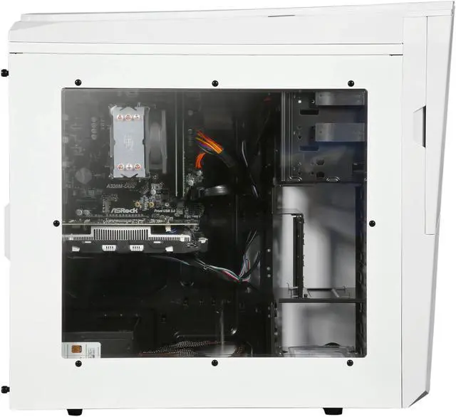 Alt view image 4 of 10 - CyberpowerPC Desktop Computer Gamer Master 2009W AMD Ryzen 5 1400 8GB DDR4 1TB HDD GeForce GTX 1050 Windows 10 Home 64-Bit