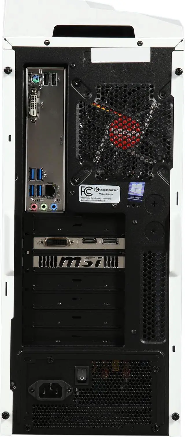 Alt view image 9 of 10 - CyberpowerPC Desktop Computer Gamer Master 2009W AMD Ryzen 5 1400 8GB DDR4 1TB HDD GeForce GTX 1050 Windows 10 Home 64-Bit