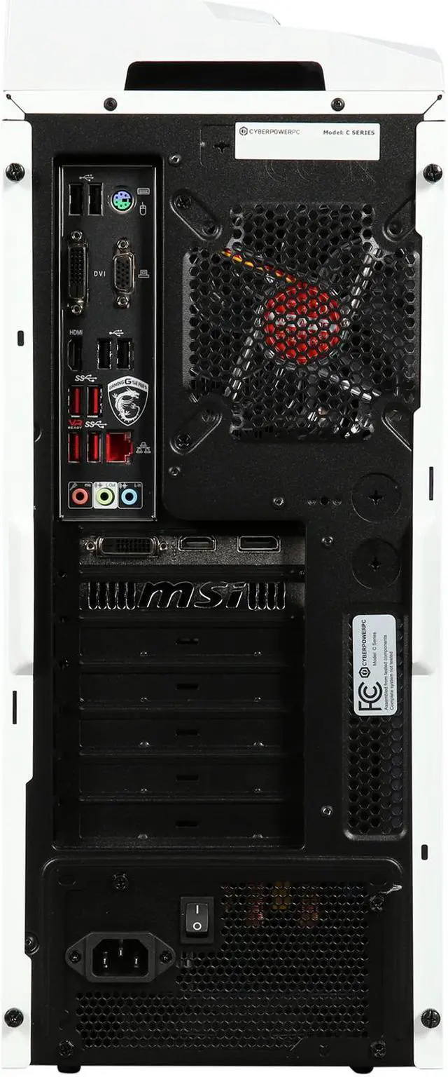 Alt view image 10 of 10 - CyberpowerPC Gaming Desktop Gamer Master 2021W AMD Ryzen 7 1700X 8GB DDR4 1TB HDD GeForce GTX 1060 Windows 10 Home 64-Bit