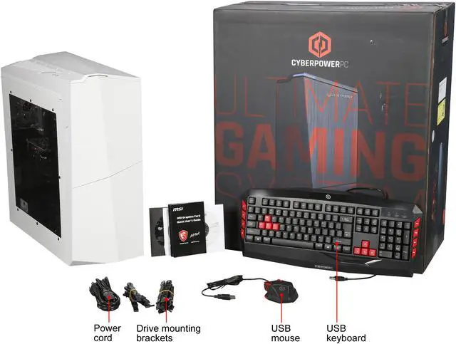 Alt view image 11 of 10 - CyberpowerPC Gaming Desktop Gamer Master 2021W AMD Ryzen 7 1700X 8GB DDR4 1TB HDD GeForce GTX 1060 Windows 10 Home 64-Bit