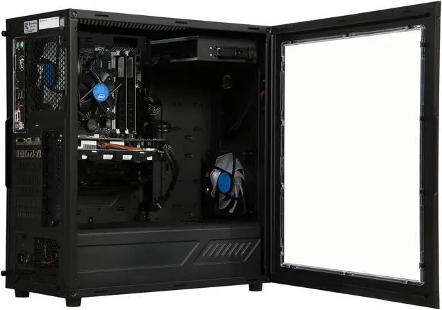 Alt view image 5 of 9 - CyberpowerPC Gaming Desktop Gamer Xtreme C565 Intel Core i5+ 8th Gen 8400 (2.80 GHz) 8 GB DDR4 1 TB HDD 16 GB Optane Memory NVIDIA GeForce GTX 1060 Windows 10 Home 64-Bit