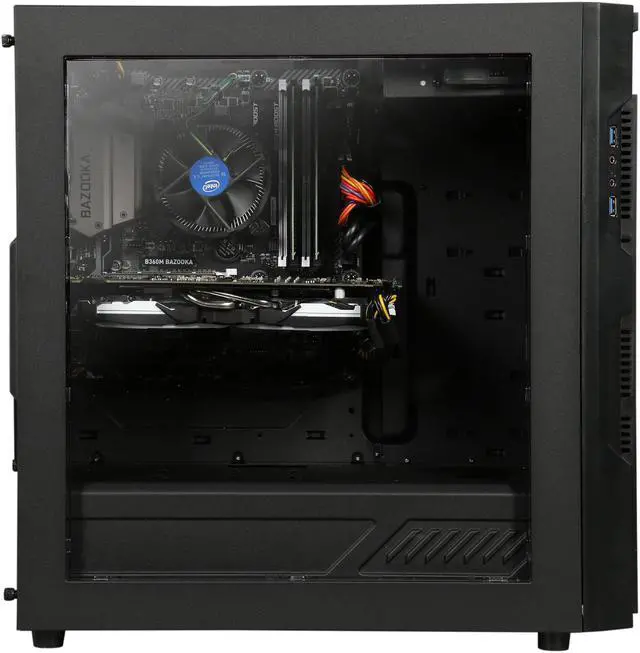 Alt view image 4 of 9 - CyberpowerPC Gaming Desktop Gamer Xtreme C578 Intel Core i5+ 8th Gen 8600K (3.60 GHz) 8 GB DDR4 2 TB HDD 16 GB Optane Memory NVIDIA GeForce GTX 1070 Windows 10 Home 64-Bit