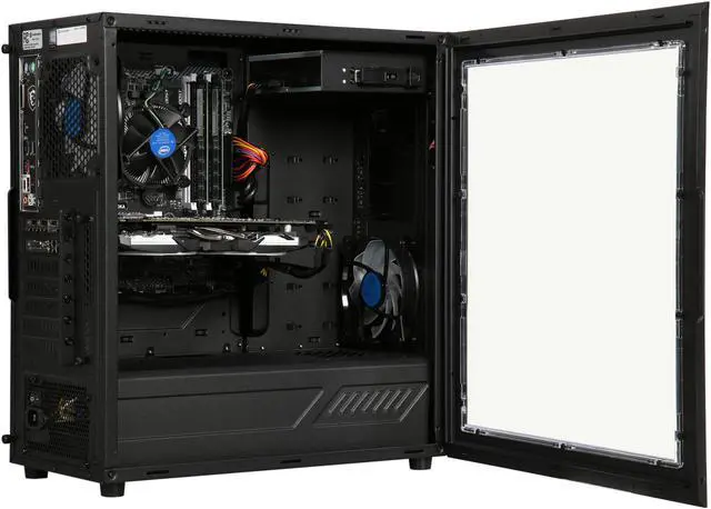 Alt view image 5 of 9 - CyberpowerPC Gaming Desktop Gamer Xtreme C578 Intel Core i5+ 8th Gen 8600K (3.60 GHz) 8 GB DDR4 2 TB HDD 16 GB Optane Memory NVIDIA GeForce GTX 1070 Windows 10 Home 64-Bit
