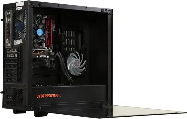 Alt view image 7 of 10 - CyberpowerPC Gaming Desktop Gamer Xtreme C565X Intel Core i5-8400 8GB DDR4 2TB HDD 240GB SSD GeForce GTX 1060 Windows 10 Home 64-bit