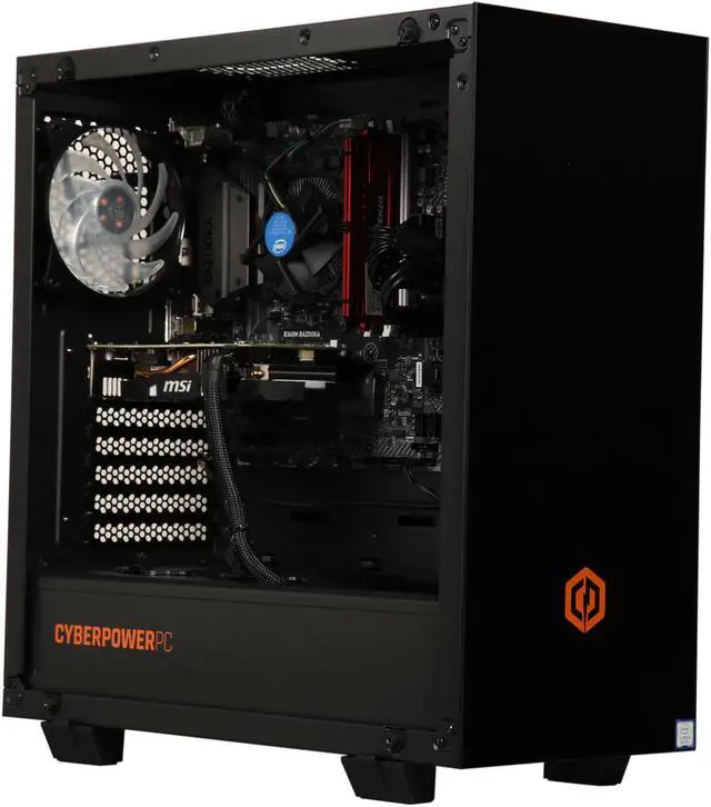 Alt view image 9 of 10 - CyberpowerPC Gaming Desktop Gamer Xtreme C565X Intel Core i5-8400 8GB DDR4 2TB HDD 240GB SSD GeForce GTX 1060 Windows 10 Home 64-bit