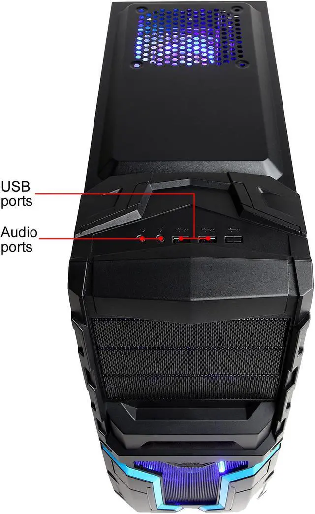 Alt view image 7 of 6 - CyberpowerPC Gaming Desktop Gamer Master 2065 Intel Core i7-2600 8GB DDR4 1TB HDD 120GB SSD GeForce GTX 1050 Ti Windows 10 Home 64-Bit