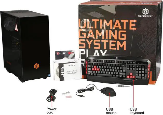 Alt view image 9 of 9 - CyberpowerPC Gaming Desktop Gamer Xtreme C780T Intel Core i7-8700 16GB DDR4 2TB HDD 16 GB Optane Memory GeForce RTX 2070 Windows 10 Home 64-Bit