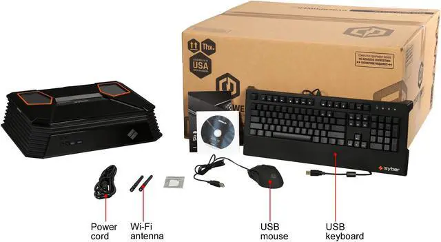 Alt view image 9 of 9 - CyberpowerPC Gaming Desktop Syber Primo G8 EX Intel Core i7-8700 16GB DDR4 3TB HDD 480GB SSD GeForce RTX 2070 Windows 10 Home 64-Bit