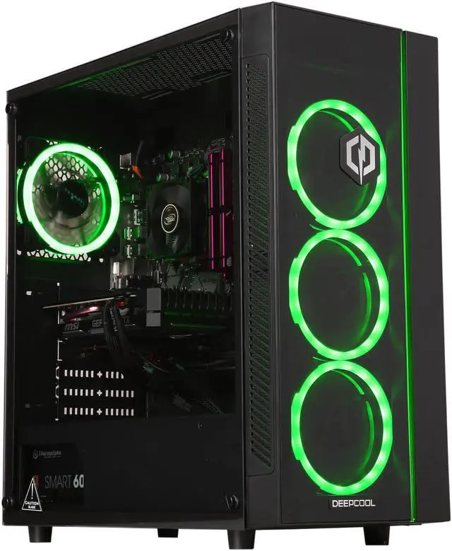 Alt view image 2 of 16 - CyberpowerPC Gaming Desktop Gamer Master 2365X AMD Ryzen 3 2300X 16GB DDR4 1TB HDD 240GB SSD GeForce GTX 1660 Windows 10 Home 64-bit