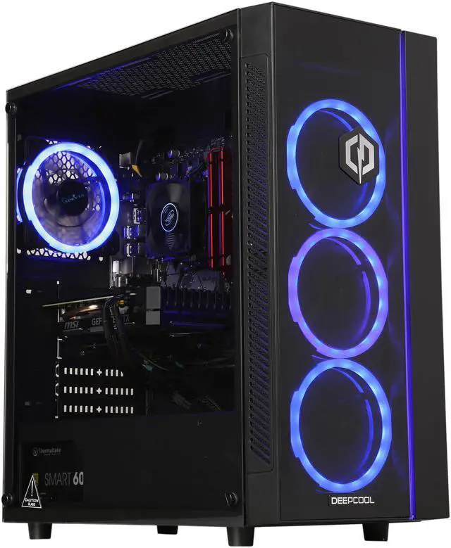 Alt view image 3 of 16 - CyberpowerPC Gaming Desktop Gamer Master 2365X AMD Ryzen 3 2300X 16GB DDR4 1TB HDD 240GB SSD GeForce GTX 1660 Windows 10 Home 64-bit