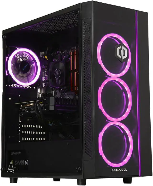 Alt view image 5 of 16 - CyberpowerPC Gaming Desktop Gamer Master 2365X AMD Ryzen 3 2300X 16GB DDR4 1TB HDD 240GB SSD GeForce GTX 1660 Windows 10 Home 64-bit