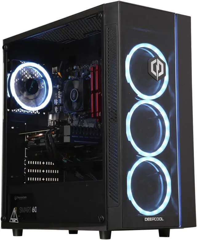 Alt view image 6 of 16 - CyberpowerPC Gaming Desktop Gamer Master 2365X AMD Ryzen 3 2300X 16GB DDR4 1TB HDD 240GB SSD GeForce GTX 1660 Windows 10 Home 64-bit