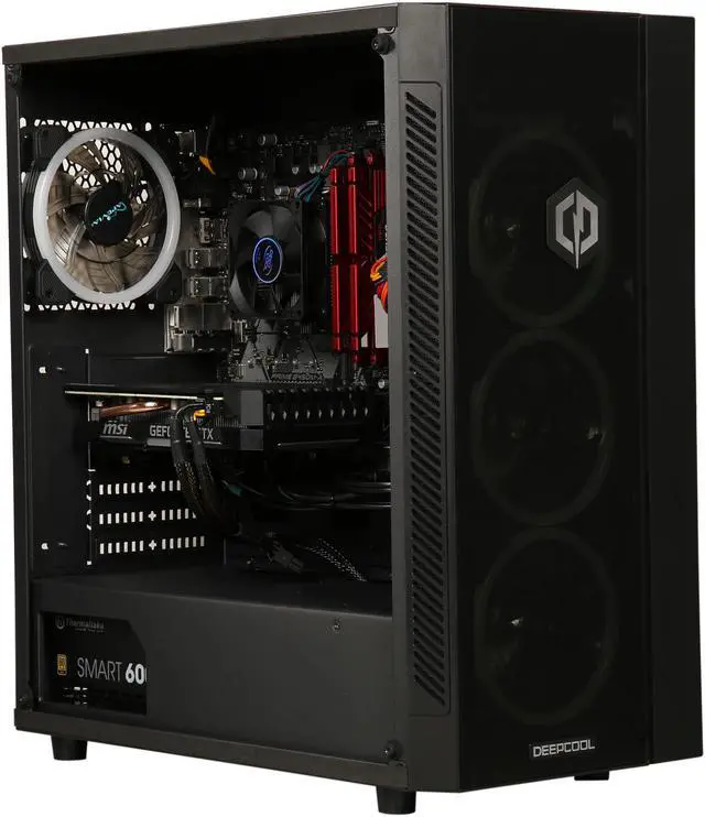 Alt view image 13 of 16 - CyberpowerPC Gaming Desktop Gamer Master 2365X AMD Ryzen 3 2300X 16GB DDR4 1TB HDD 240GB SSD GeForce GTX 1660 Windows 10 Home 64-bit