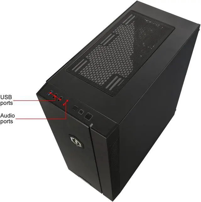 Alt view image 14 of 16 - CyberpowerPC Gaming Desktop Gamer Master 2365X AMD Ryzen 3 2300X 16GB DDR4 1TB HDD 240GB SSD GeForce GTX 1660 Windows 10 Home 64-bit