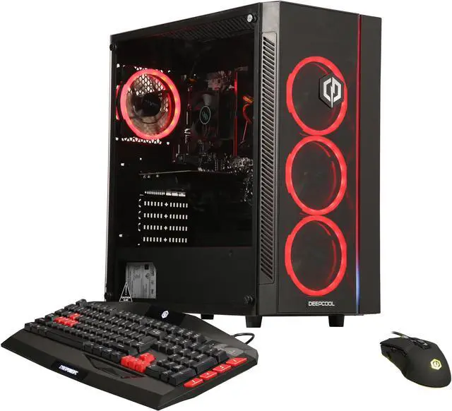 Main image of CyberpowerPC Gaming Desktop Gamer Master 2382 AMD Ryzen 3 2300X 8GB DDR4 1TB HDD AMD Radeon R7 240 Windows 10 Home 64-bit