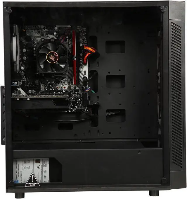 Alt view image 8 of 14 - CyberpowerPC Gaming Desktop Gamer Master 2382 AMD Ryzen 3 2300X 8GB DDR4 1TB HDD AMD Radeon R7 240 Windows 10 Home 64-bit