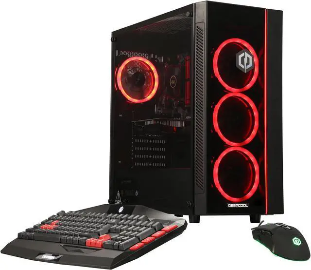 Gaming Desktop Gamer Master 2356 AMD Ryzen 3 2300X 16GB 83 230 460 Z01 