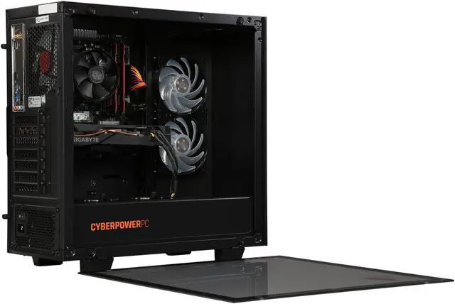 Alt view image 5 of 10 - CYBERPOWERPC Gamer Master (GM3666S) - Gaming Desktop PC - AMD Ryzen 5 3600 (6-Core 3.6 GHz), NVIDIA GeForce RTX 2060 SUPER (8 GB), 16 GB DDR4, 512 GB SSD, AMD B450, Windows 10 Home 64-bit
