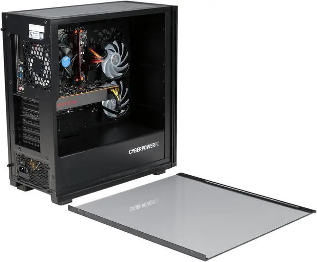 Alt view image 6 of 9 - CyberpowerPC - Gaming Desktop PC - Intel Core i5-9400F (2.90 GHz) AMD Radeon RX 5700 8 GB DDR4 512 GB SSD Windows 10 Home 64-bit Gamer Xtreme 9485R