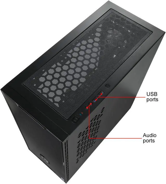 Alt view image 8 of 9 - CyberpowerPC - Gaming Desktop PC - Intel Core i5-9400F (2.90 GHz) AMD Radeon RX 5700 8 GB DDR4 512 GB SSD Windows 10 Home 64-bit Gamer Xtreme 9485R