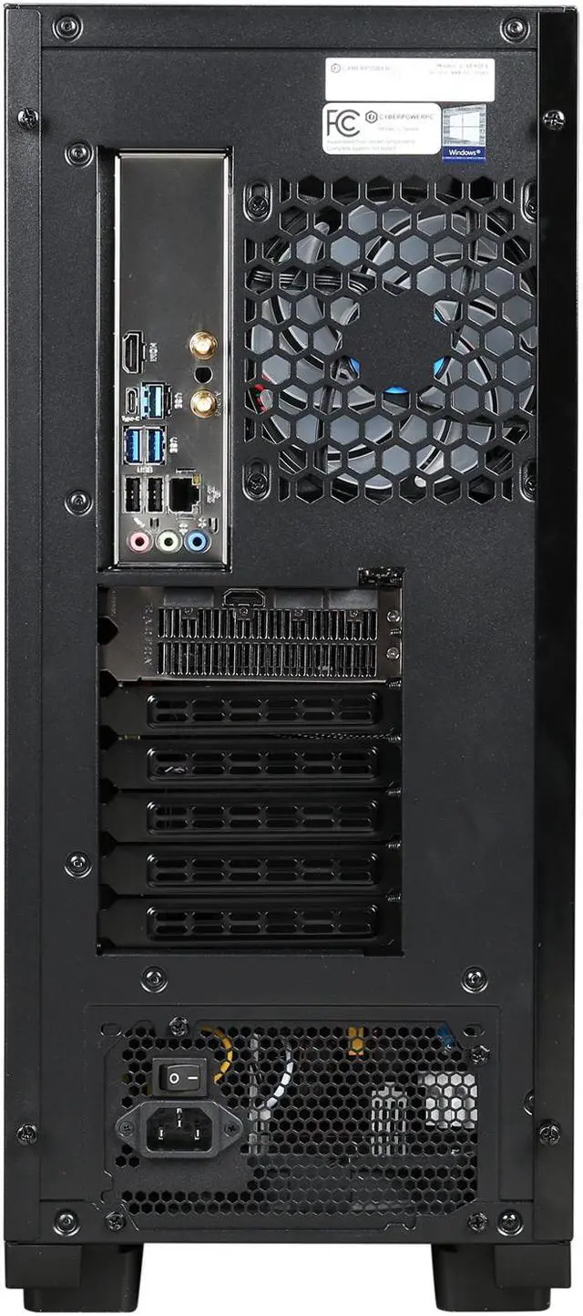 Alt view image 9 of 9 - CyberpowerPC - Gaming Desktop PC - Intel Core i5-9400F (2.90 GHz) AMD Radeon RX 5700 8 GB DDR4 512 GB SSD Windows 10 Home 64-bit Gamer Xtreme 9485R