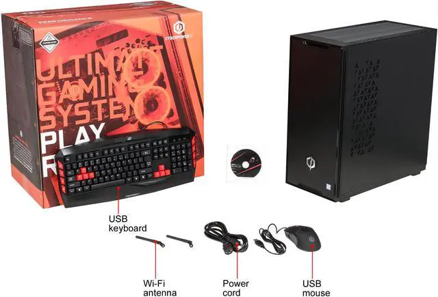 Alt view image 10 of 9 - CyberpowerPC - Gaming Desktop PC - Intel Core i5-9400F (2.90 GHz) AMD Radeon RX 5700 8 GB DDR4 512 GB SSD Windows 10 Home 64-bit Gamer Xtreme 9485R