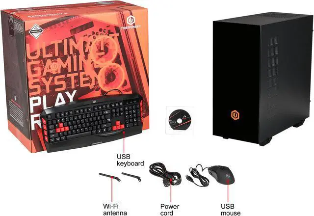 Alt view image 9 of 9 - CyberpowerPC - Gaming Desktop PC - AMD Ryzen 7 3700X (3.60 GHz) AMD Radeon RX 5700 XT 16 GB DDR4 512 GB SSD Windows 10 Home 64-bit Gamer Master 3765XT