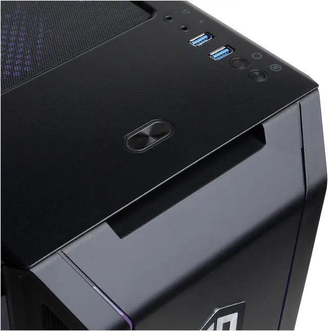 Alt view image 4 of 6 - CYBERPOWERPC Gamer Force ET9958 - Gaming Desktop PC - AMD Ryzen 5 1400 (4-Core 3.4 GHz) AMD Radeon RX 570 (4 GB) 8 GB DDR4 480 GB SSD Windows 10 Home 64-bit
