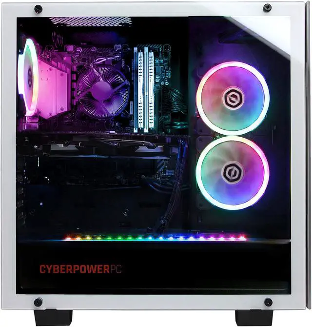 Alt view image 5 of 8 - CyberpowerPC Gaming Desktop Gamer Force ET8832 AMD Ryzen 7 2700X 16GB DDR4 2TB HDD 240GB SSD GeForce RTX 2070 Windows 10 Home 64-bit